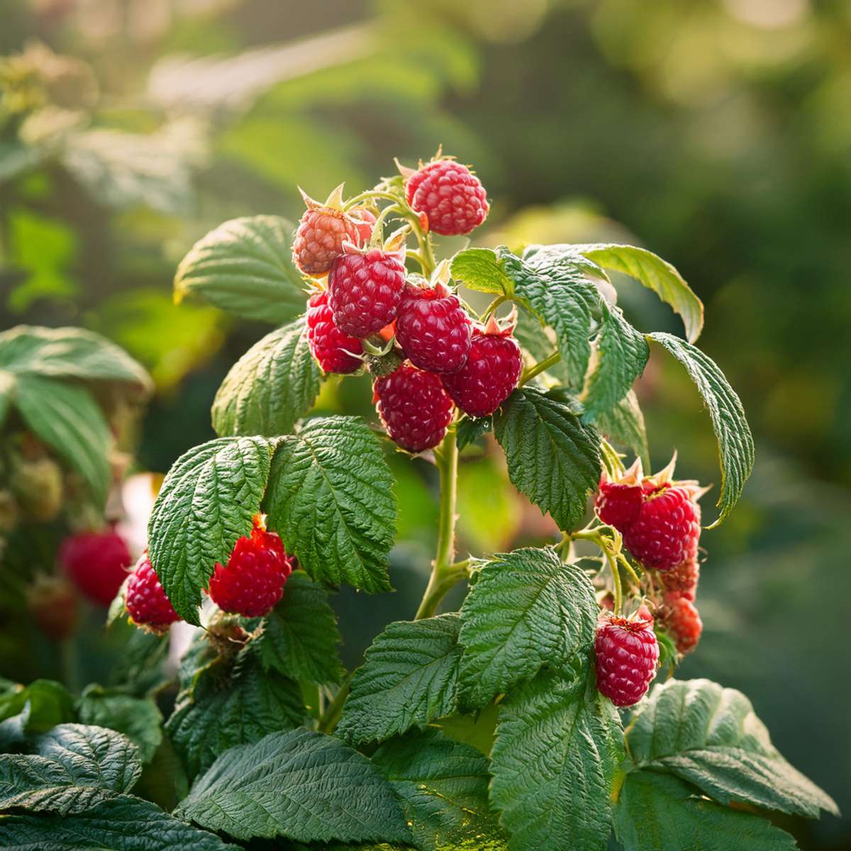 Rubus idaeus 'Malling Promise' - 2er-Set - Himbeere