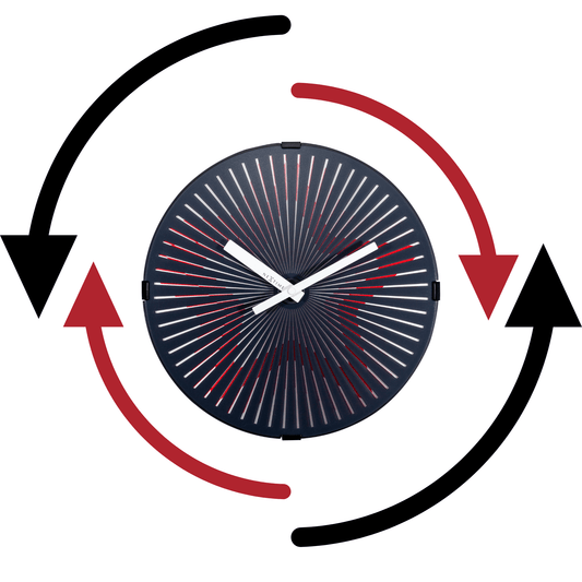 Wall clock- 30 cm - Wandklok | H30 | Florazo