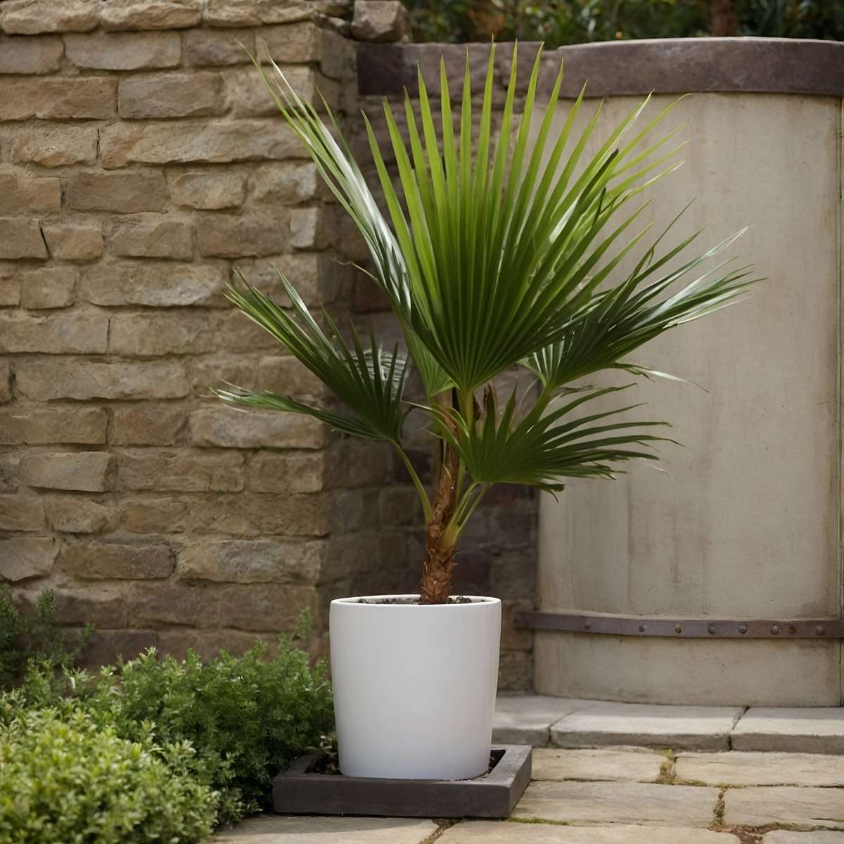 Washingtonia Robusta – Mexikanische Fächerpalme