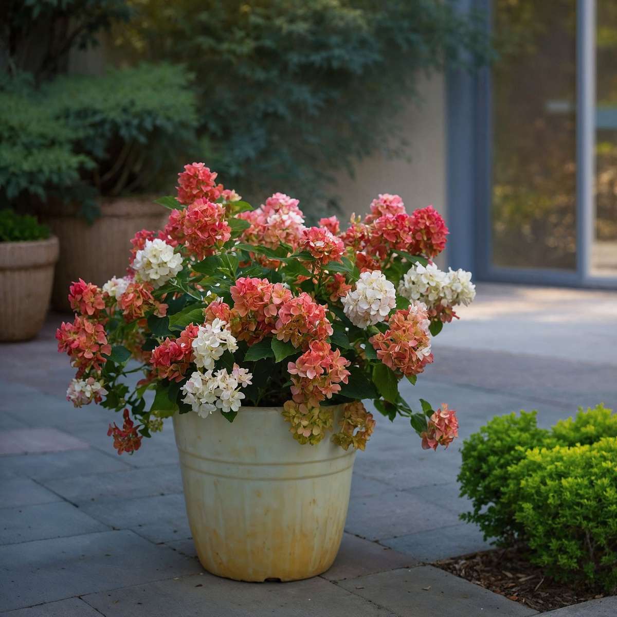 Hortensie Wim's Red - 2er-Set - Hortensie