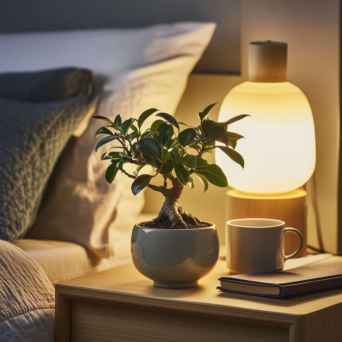 Ficus Ginseng - Japanischer Bonsai - 2er-Set
