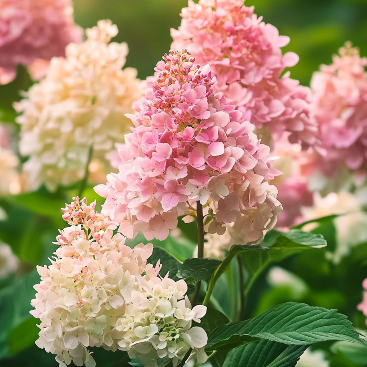 Hortensie 'Pink Lady' - 3er-Set