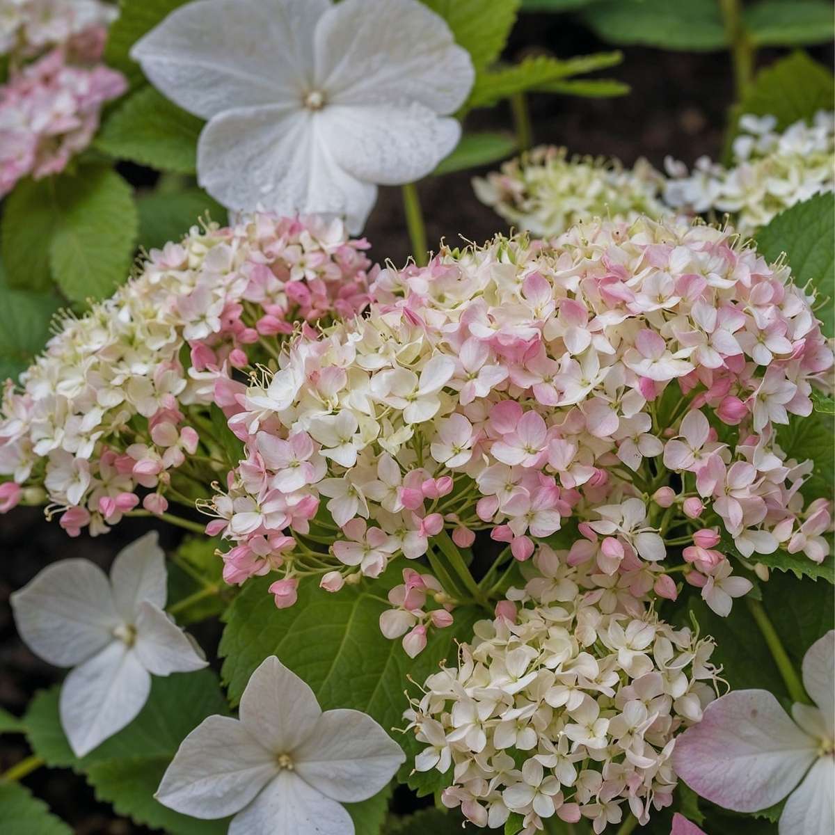 Hortensientheke - 6er-Mix - Hortensie