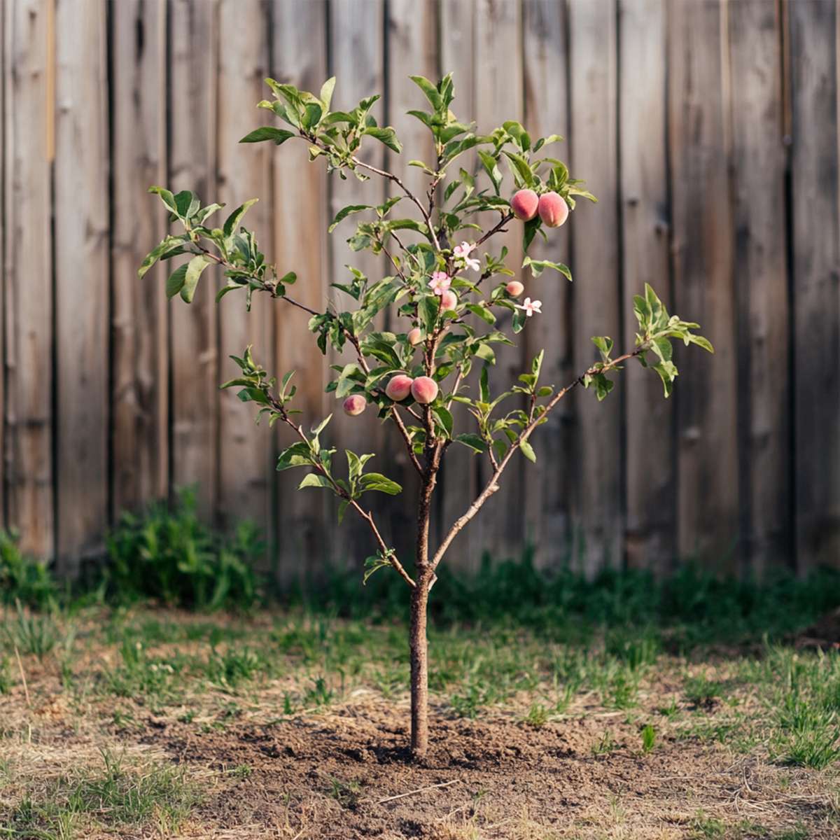 Prunus Persica 'Saturne' - Perzikboom
