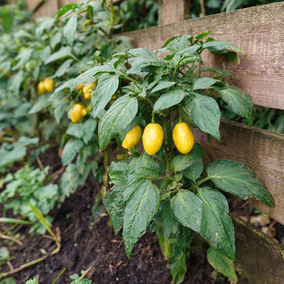 Solanum 'Pepino gold' - Set van 3 - Meloenpeer