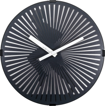 Wall clock-  30 cm - Plastic - Motion clock- 'Running Man'