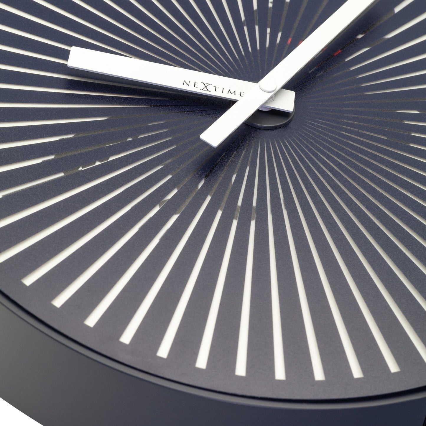 NeXtime Clocks wall clock featuring a moving running dog design, 30.5cm diameter, modern decorative timepiece.