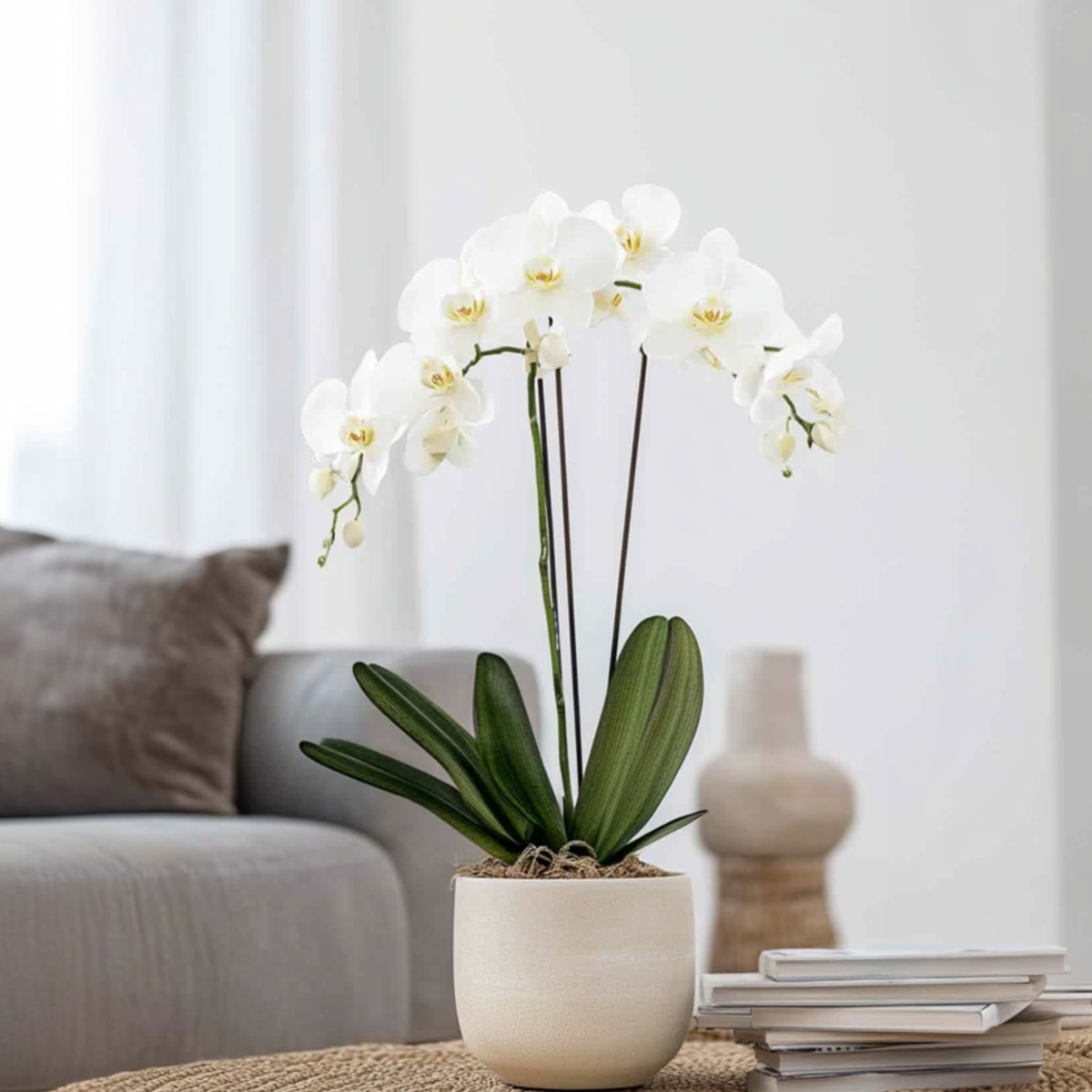 Phalaenopsis - Orchidee Weiß
