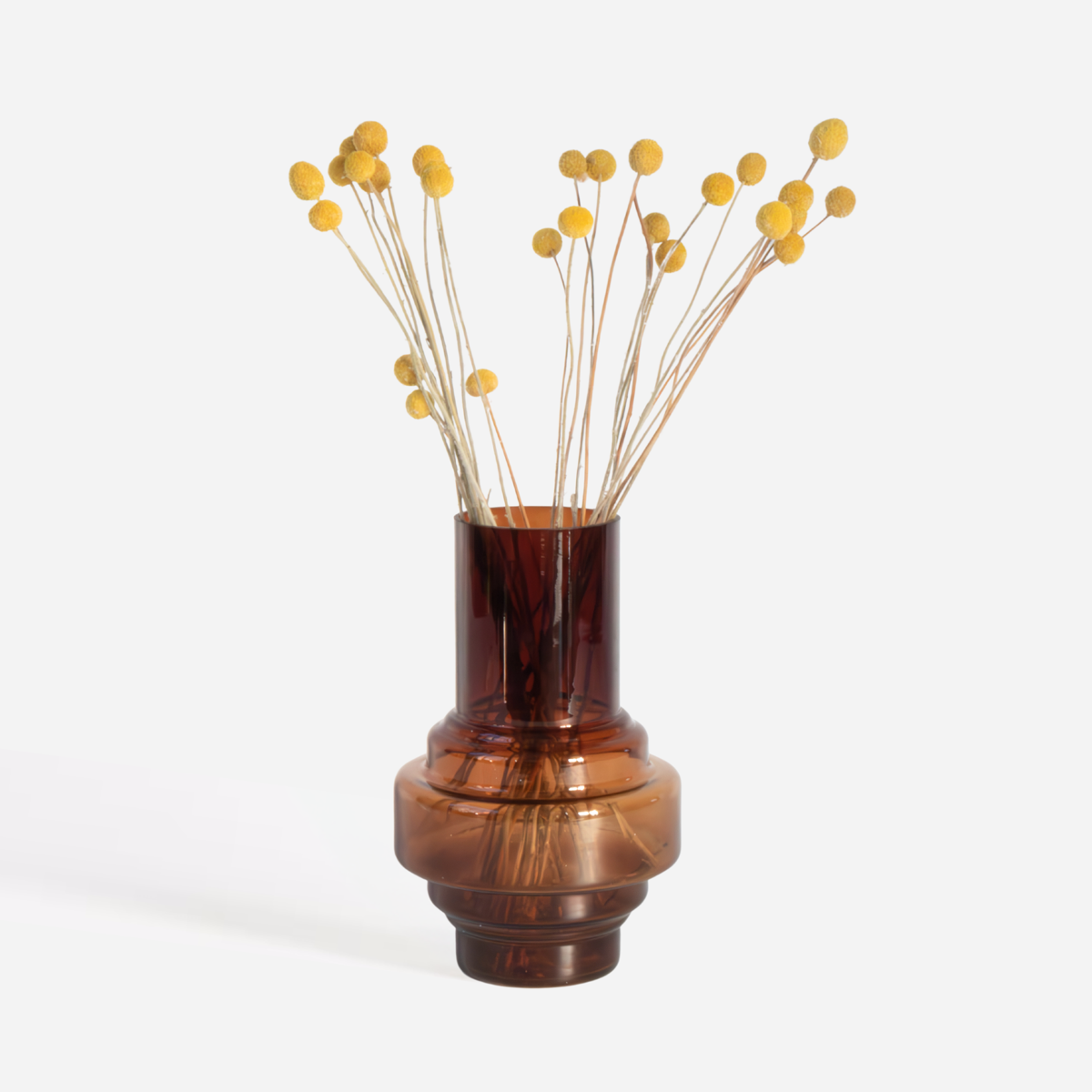 Blumenstrauß 'Craspedia naturgelb' - Trockenblumen