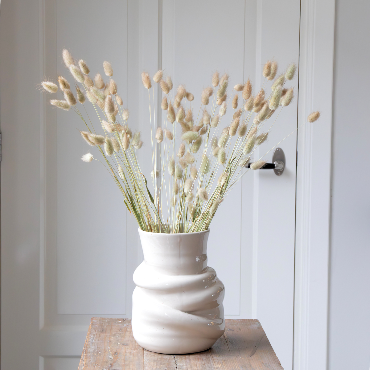 Blumenstrauß 'Lagurus Bunny Ears' - Trockenblumen