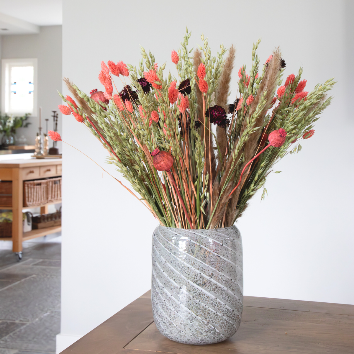 Blumenstrauß 'Große Zoey' - Trockenblumen