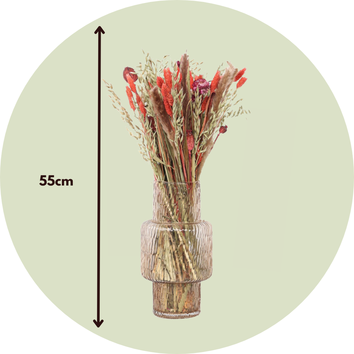 Blumenstrauß 'Große Zoey' - Trockenblumen