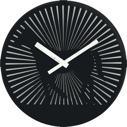 NeXtime Clocks wall clock featuring a 30 cm plastic "Walking Horse" design with moving horse figure.