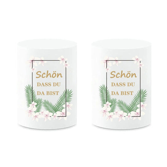 2pcs Communion Party German Candle Lamp Shade Decoration, Style: G