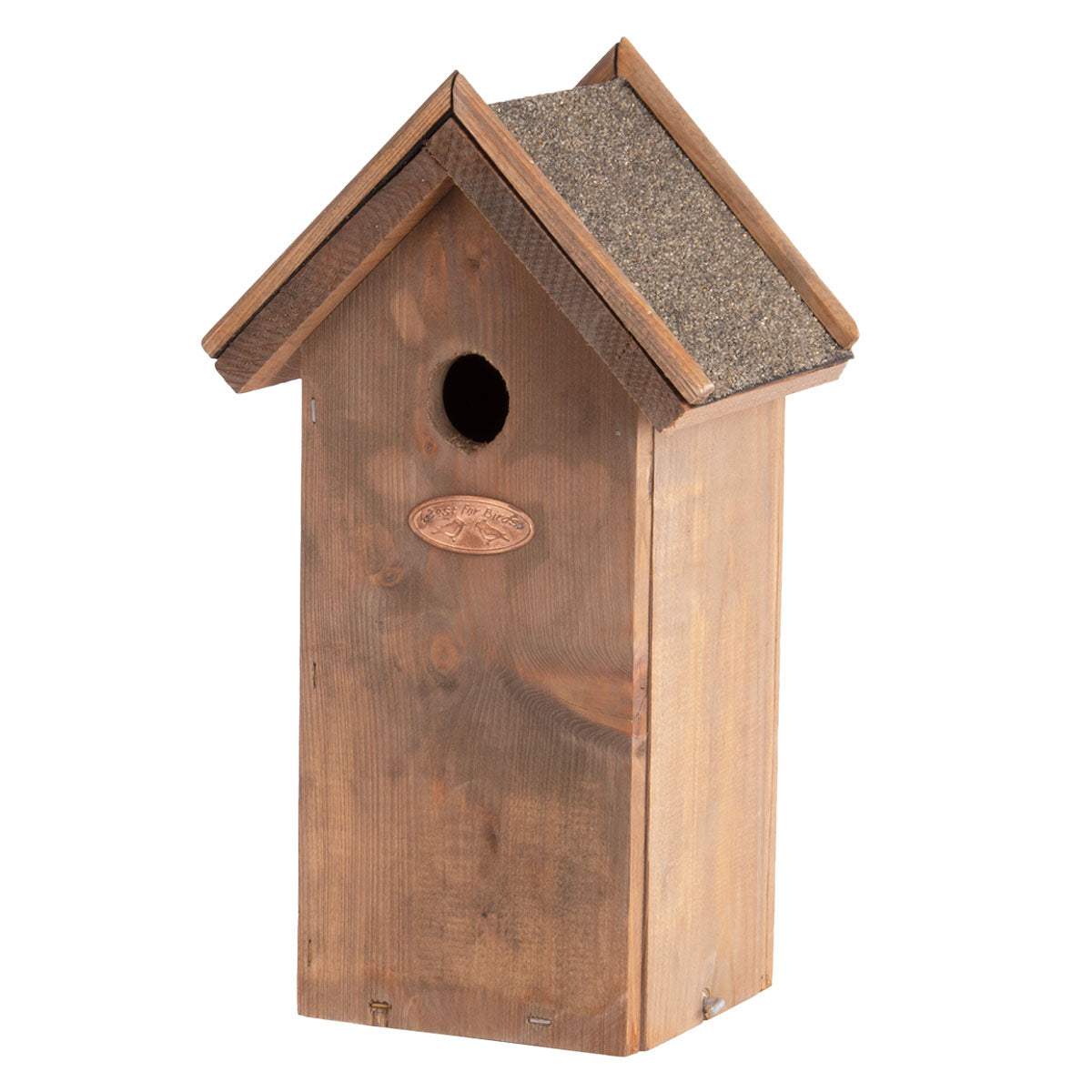 Vogelhaus – Kohlmeise | ↑ 31,5 cm | Nistkasten | Kiefernholz mit Bitumendach