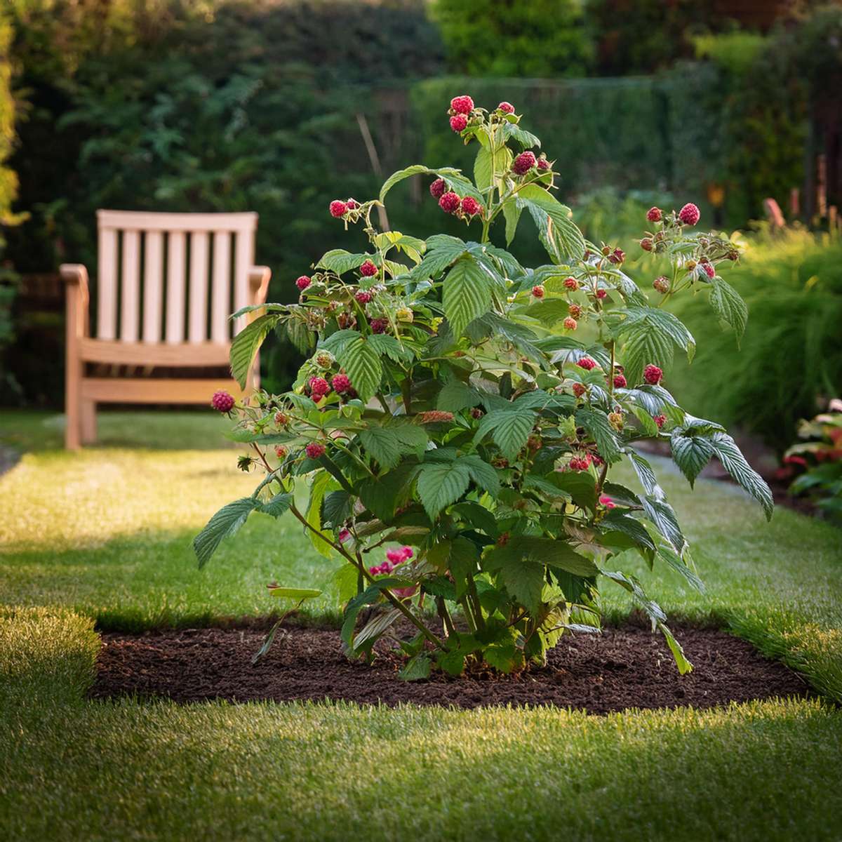 Rubus idaeus 'Malling Promise' - 2er-Set - Himbeere