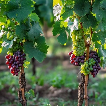 Weinmischung Vitis vinifera - 2 Sorten - Weinrebenpflanze