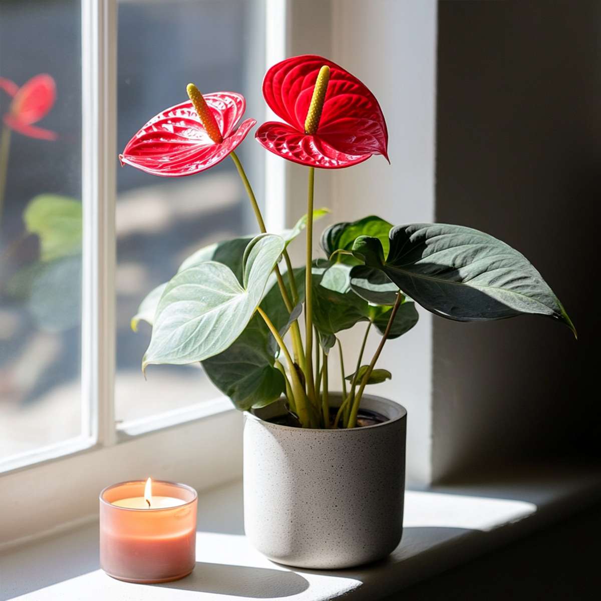 Anthurium 'Madural Red' - Flamingopflanze