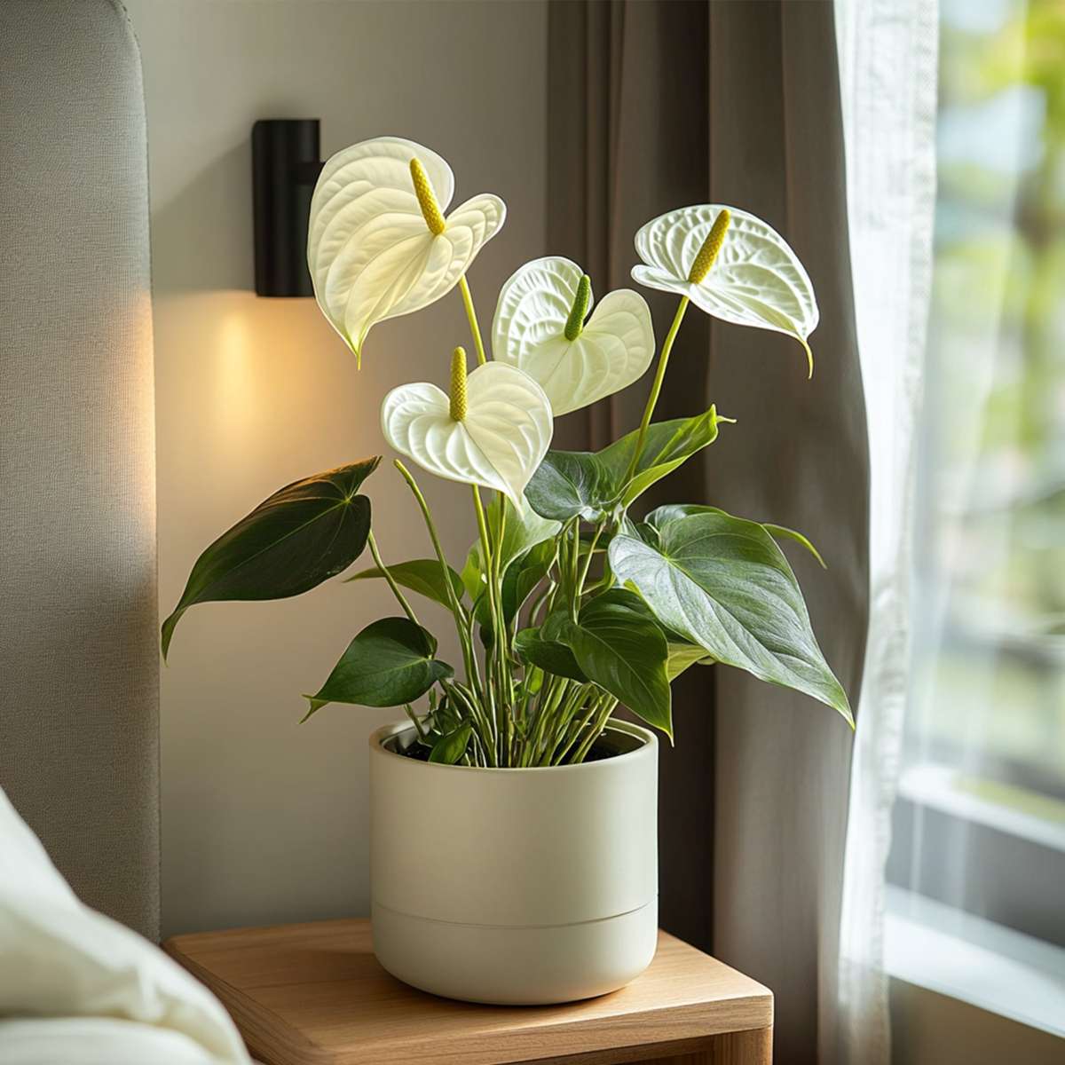 Anthurium 'Alpine White'