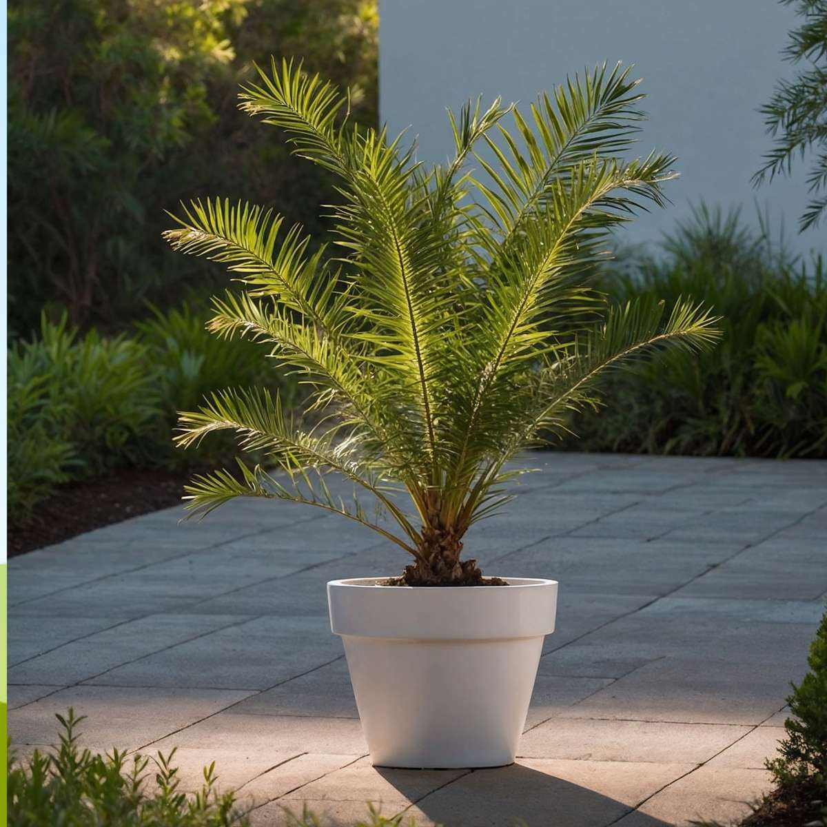 Outdoorpalmen - 3er-Mix - Gartenpalmen