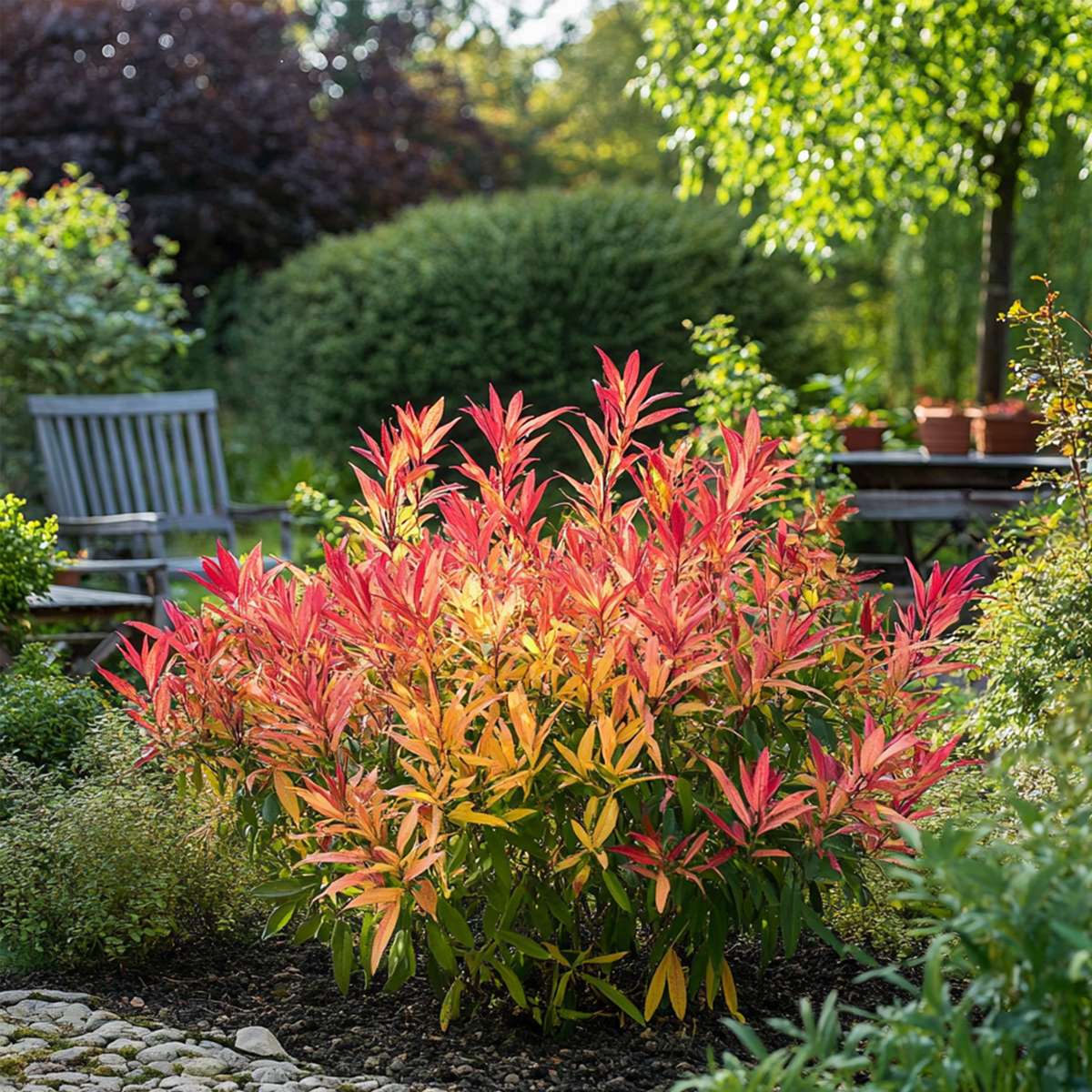 Pieris 'Forest Flame' - 2er-Set - Rocky Heath