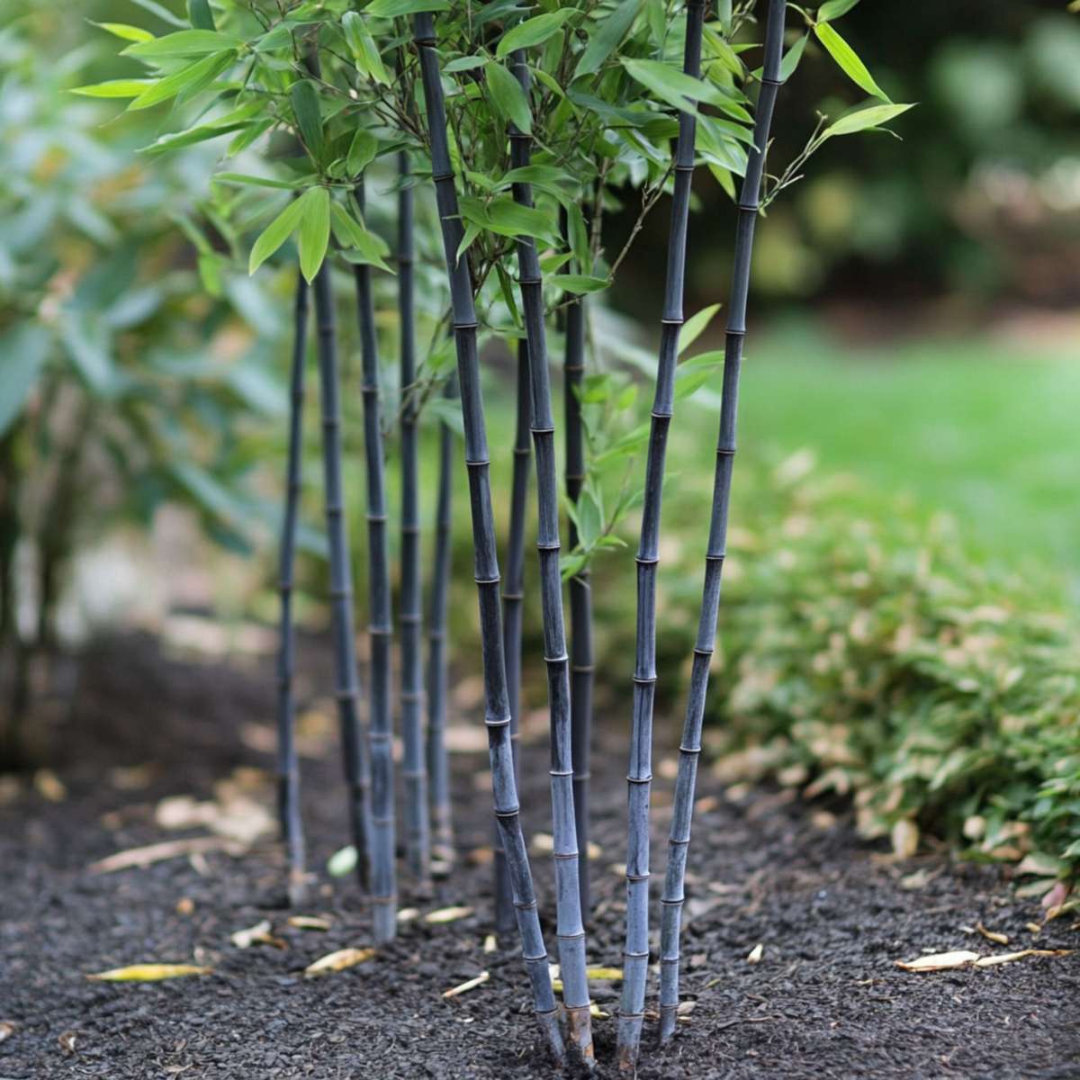 Fargesia papyrifera 'Blue Dragon' - 2 stuks - Blauwe Bamboe