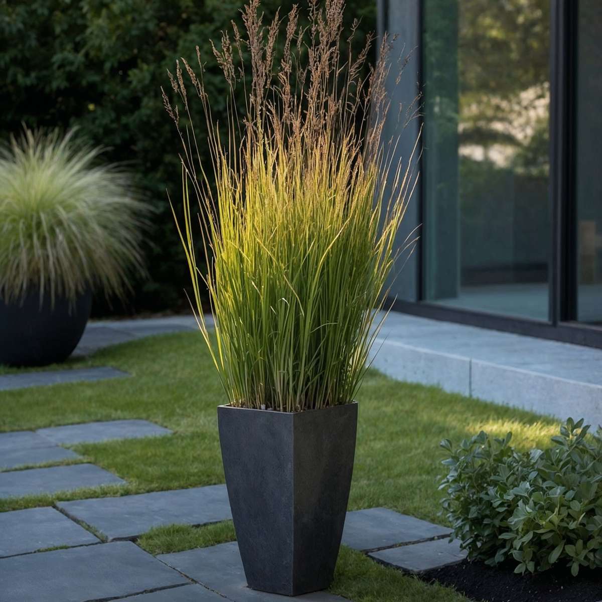 Panicum virgatum 'Heavy Metal' - 2er-Set - Fingergras
