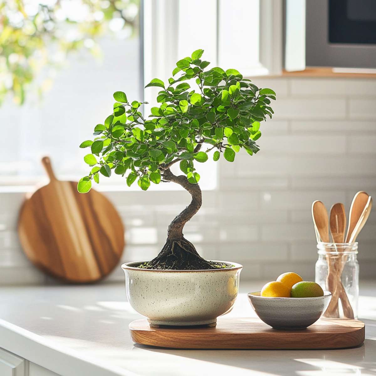 Bonsai 'Zelkova' - S-förmig - S