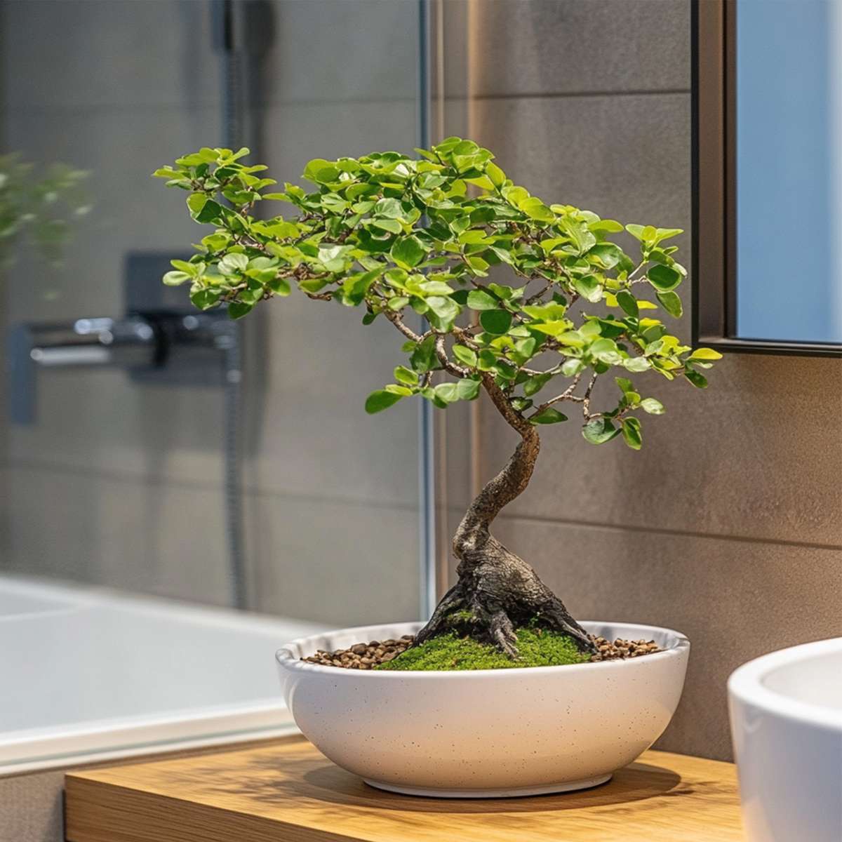 Bonsai 'Zelkova' - S-förmig - M