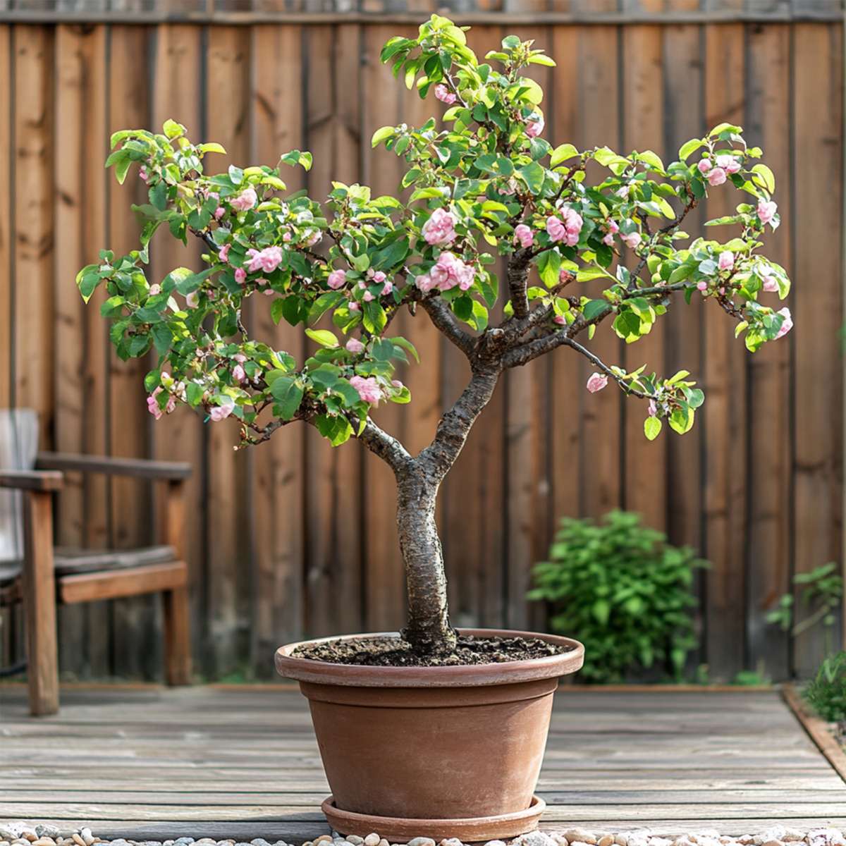 Prunus persica 'Bonanza' - Set van 2 - Dwergperzikboom