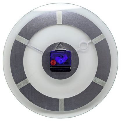 Wanduhr - 31 cm - Metall - Glas - 'Retro'