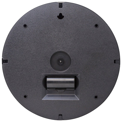NeXtime Clocks wall clock featuring a moving running dog design, 30.5cm diameter, with a sleek modern style.