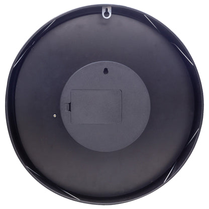 Moderne Zahnraduhr mit beweglichen Zahnrädern - 36 cm - Metall/Glas