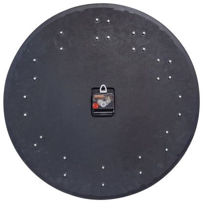 NeXtime wandklok van 50cm met houten en metalen details, stille werking en modern ontwerp, model "Precious"