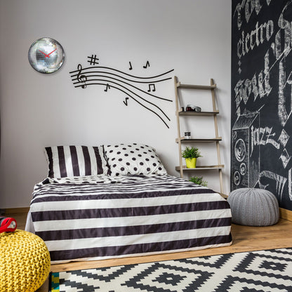 NeXtime Clocks 35cm silent wall clock with dome glass and disco ball design, perfect for modern interior decor.