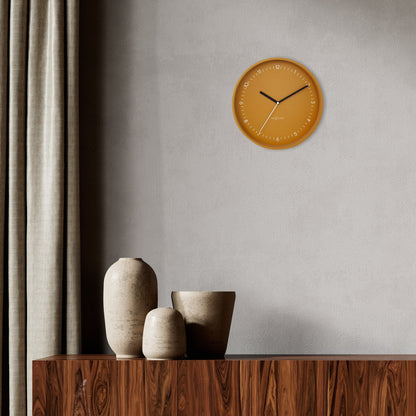 NeXtime Clocks Berlin wall clock, 30cm, silent aluminium design with black hour and minute hands on a white face.
