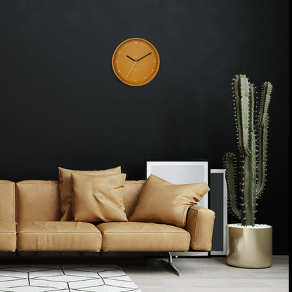 NeXtime Clocks Berlin wall clock, 30cm diameter, silent aluminium design, ideal for modern interior decor.