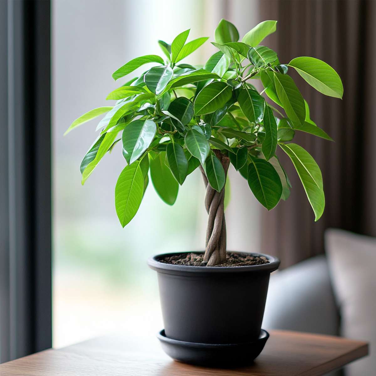 Pachira aquatica 'Money Tree' - Mit Blumenerde