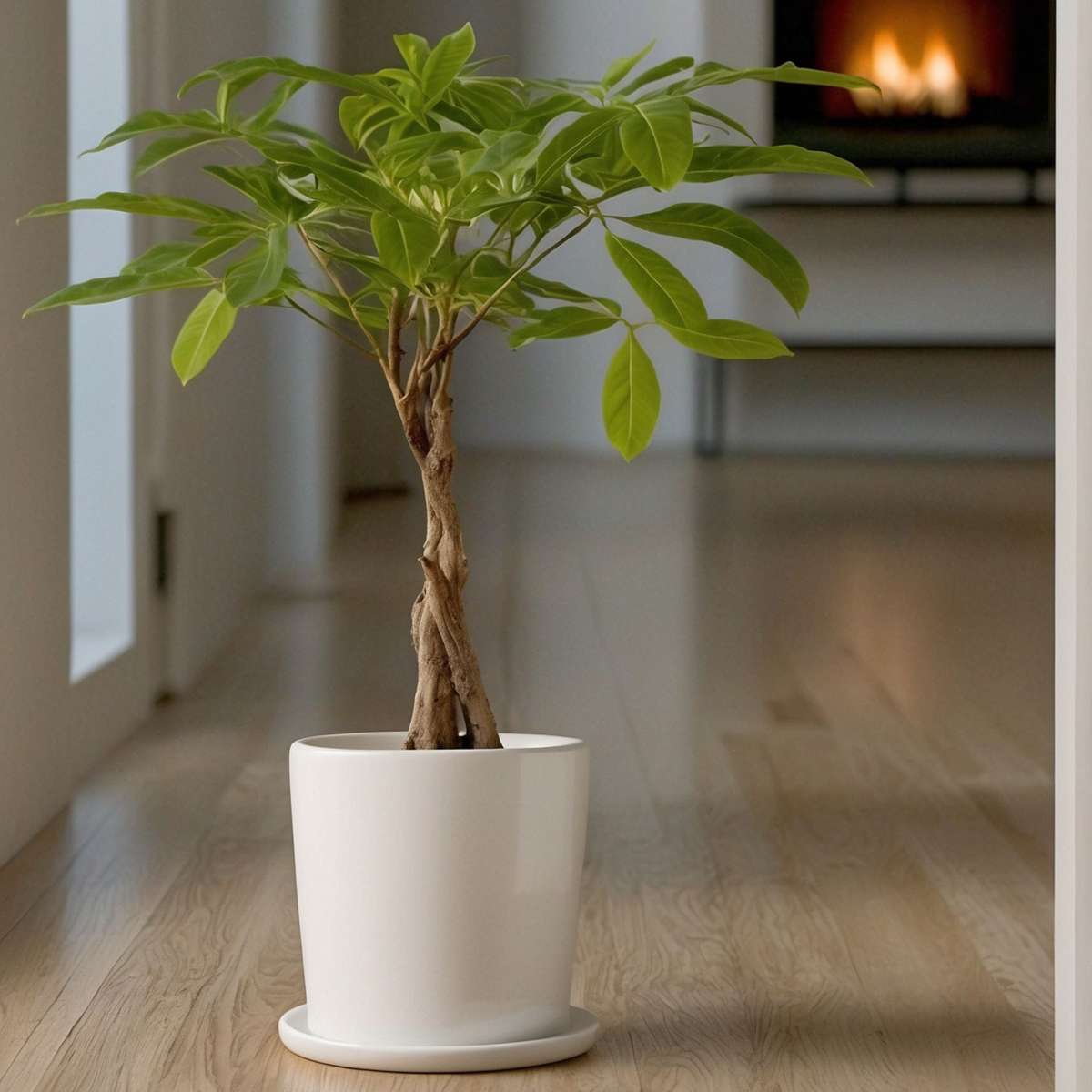 Pachira aquatica 'Money Tree' - Mit Blumenerde