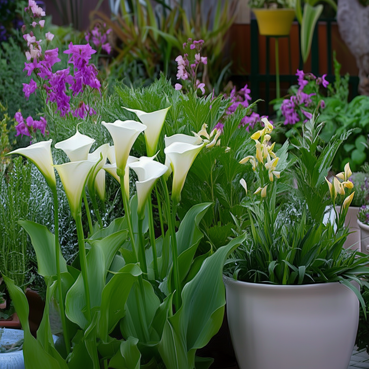 Calla 'Ruby' - Aronstab - Weiß