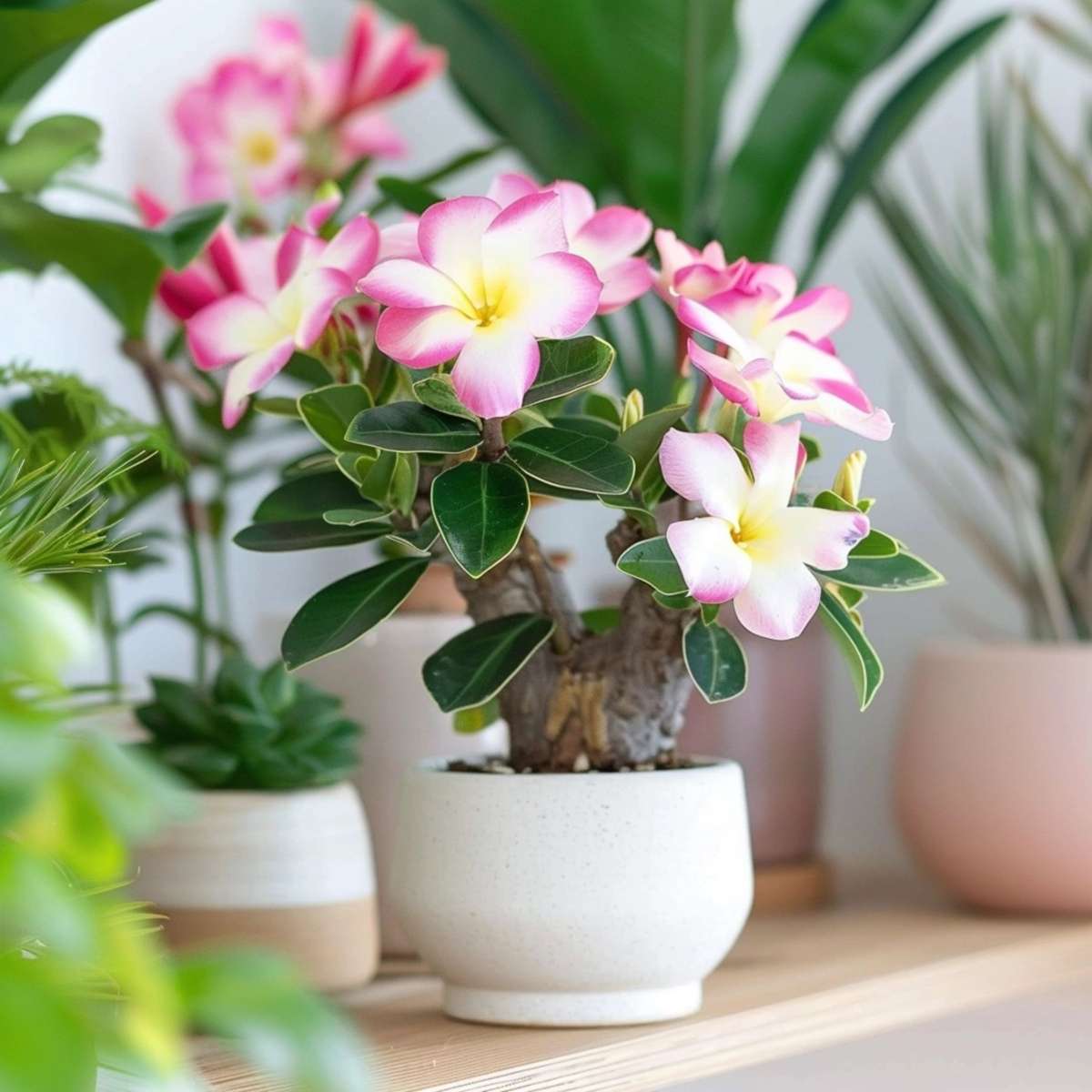 Adenium obesum - Weiß - Wüstenrose
