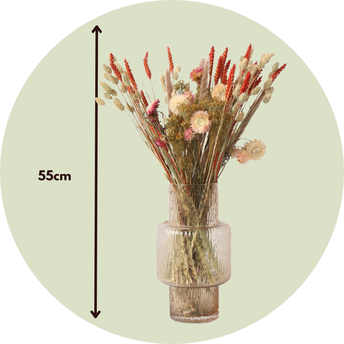 Blumenstrauß 'Blütenzauber der Natur' - Trockenblumen