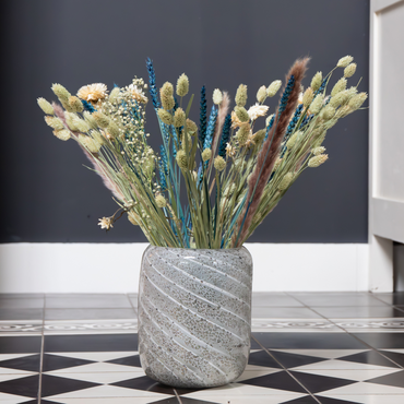 Blumenstrauß 'Trendy Cool' - Trockenblumen