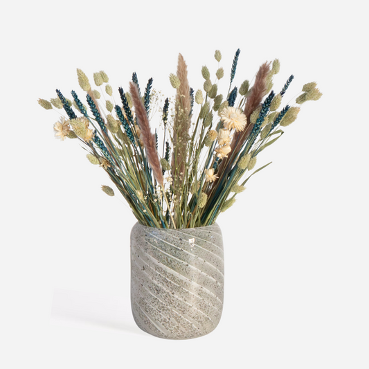 Blumenstrauß 'Trendy Cool' - Trockenblumen