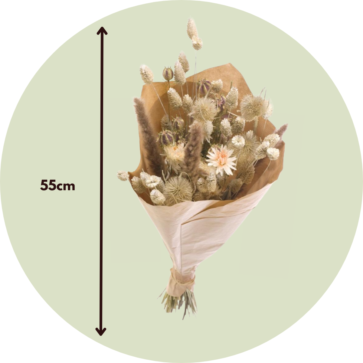 Blumenstrauß 'Trendy Classic' - Trockenblumen
