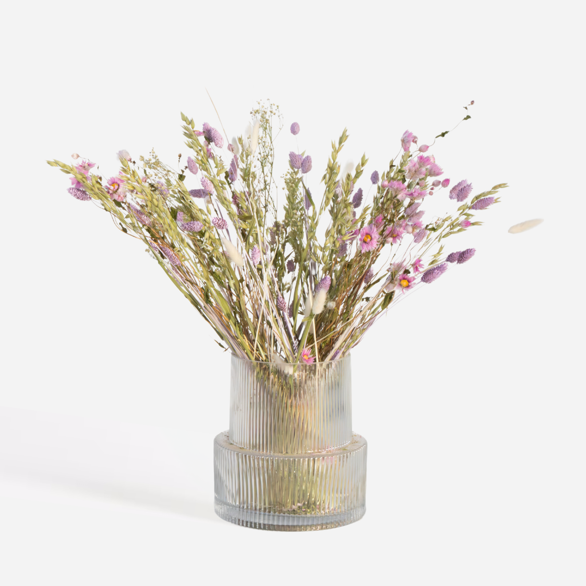 Blumenstrauß „Pastellpalette“ – Trockenblumen
