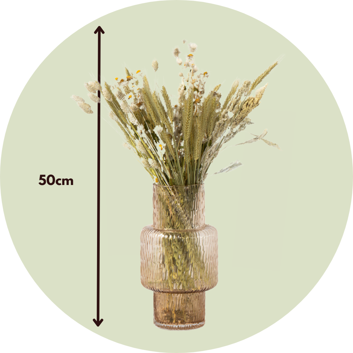 Blumenstrauß „Loose Fit Helsinki“ – Trockenblumen