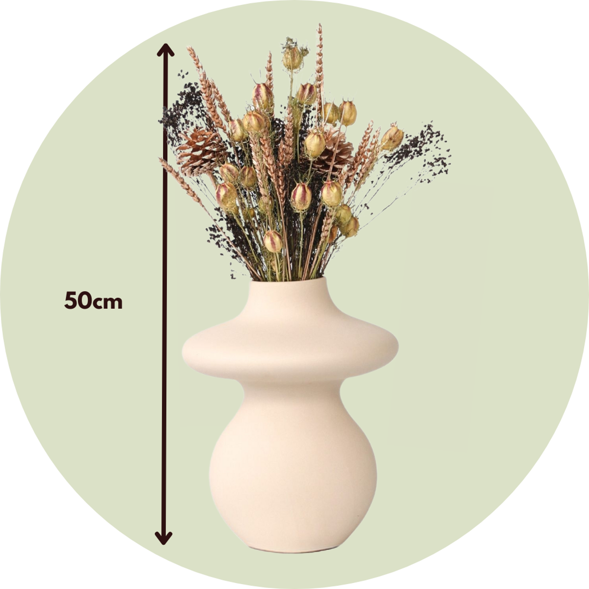 Blumenstrauß 'Loose Fit Drummer' - Trockenblumen