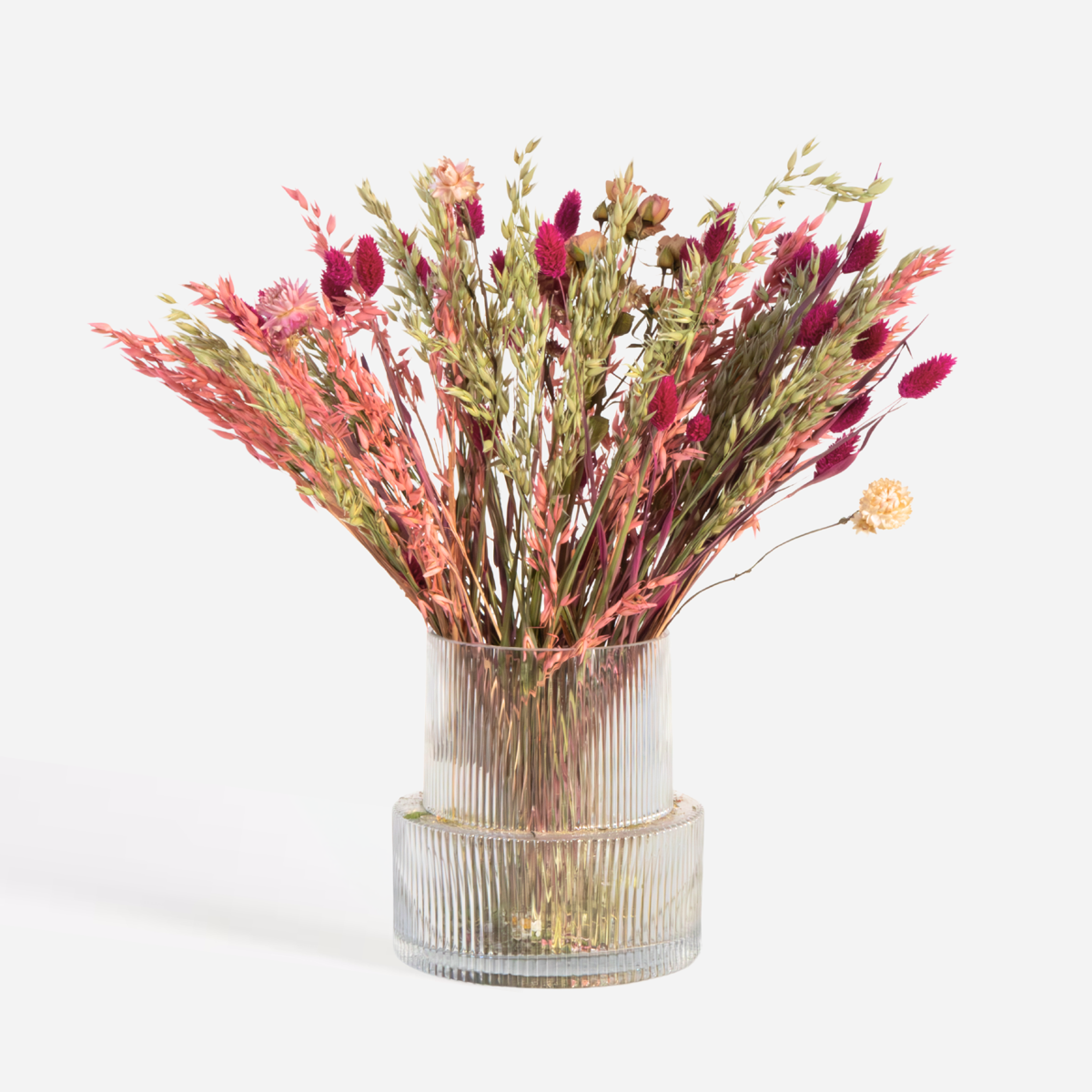 Blumenstrauß 'Loose Fit Lady Bird' - Trockenblumen