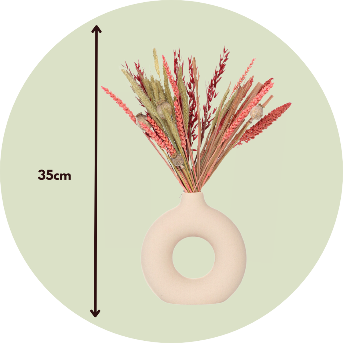 Blumenstrauß 'Dining Sweetheart' - Trockenblumen